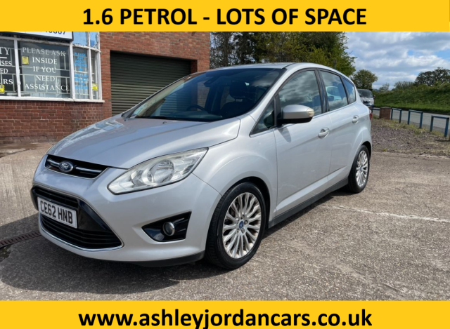 Ford C-MAX 1.6 Titanium 5dr PETROL, LOTS OF SPACE, LARGE BOOT MPV Petrol Silver