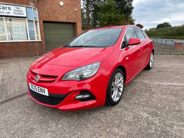 2015 Vauxhall Astra 1.6i 16V Tech Line GT 5dr, SAT NAV, ULEZ COMPLIANT