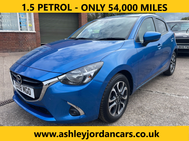 Mazda 2 1.5 Sport Nav 5dr LOW MILEAGE, Hatchback Petrol Blue