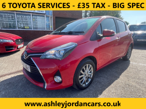 TOYOTA YARIS 2017 (66) at Ashley Jordan Cars Shrewsbury