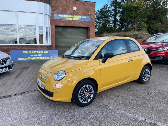 Fiat 500 1.2 Pop 3dr [Start Stop] Hatchback Petrol Yellow